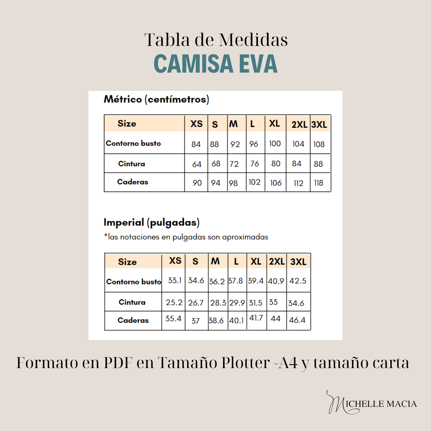 Patrón Camisa Eva