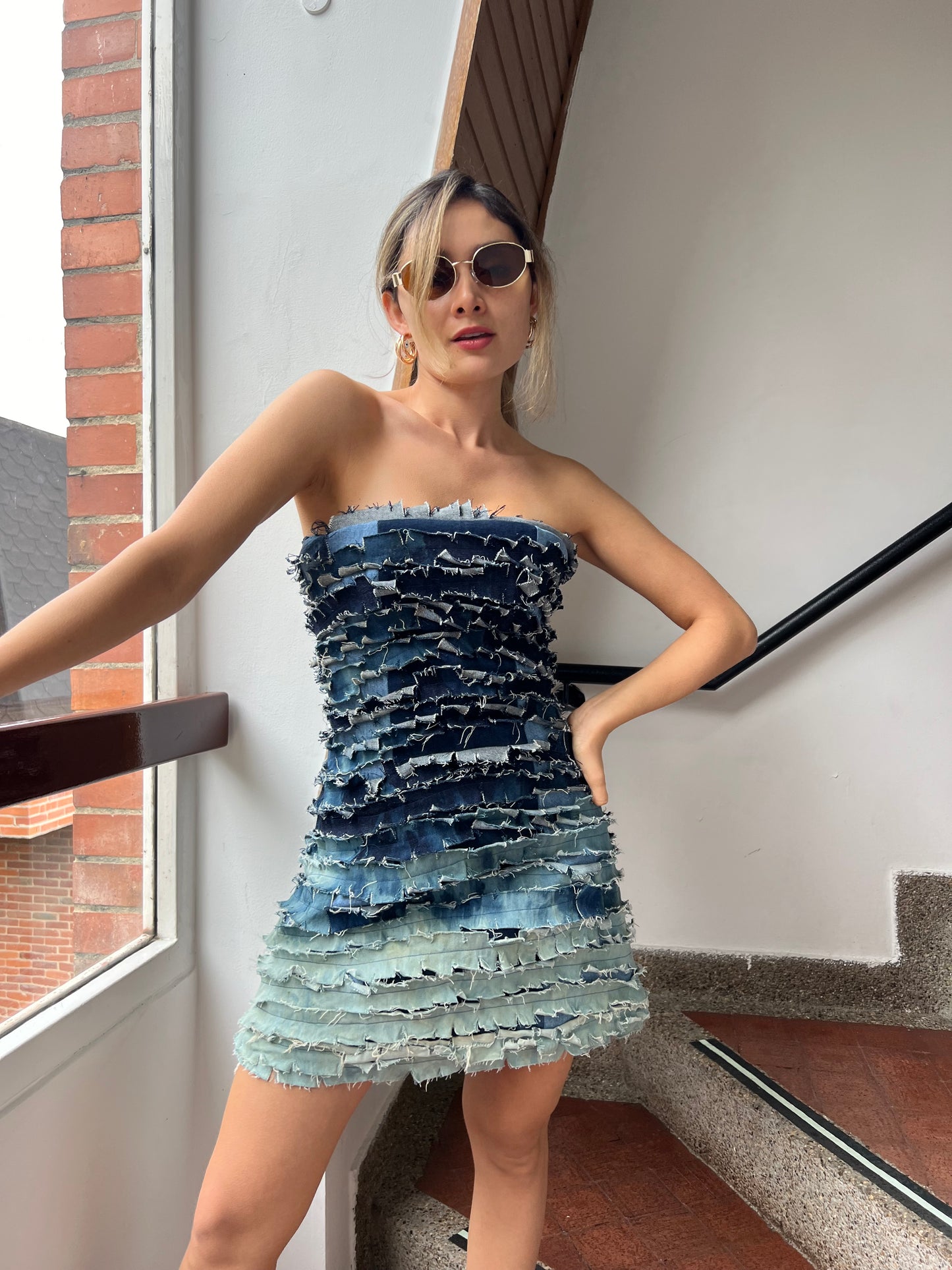 Strapless dress pattern