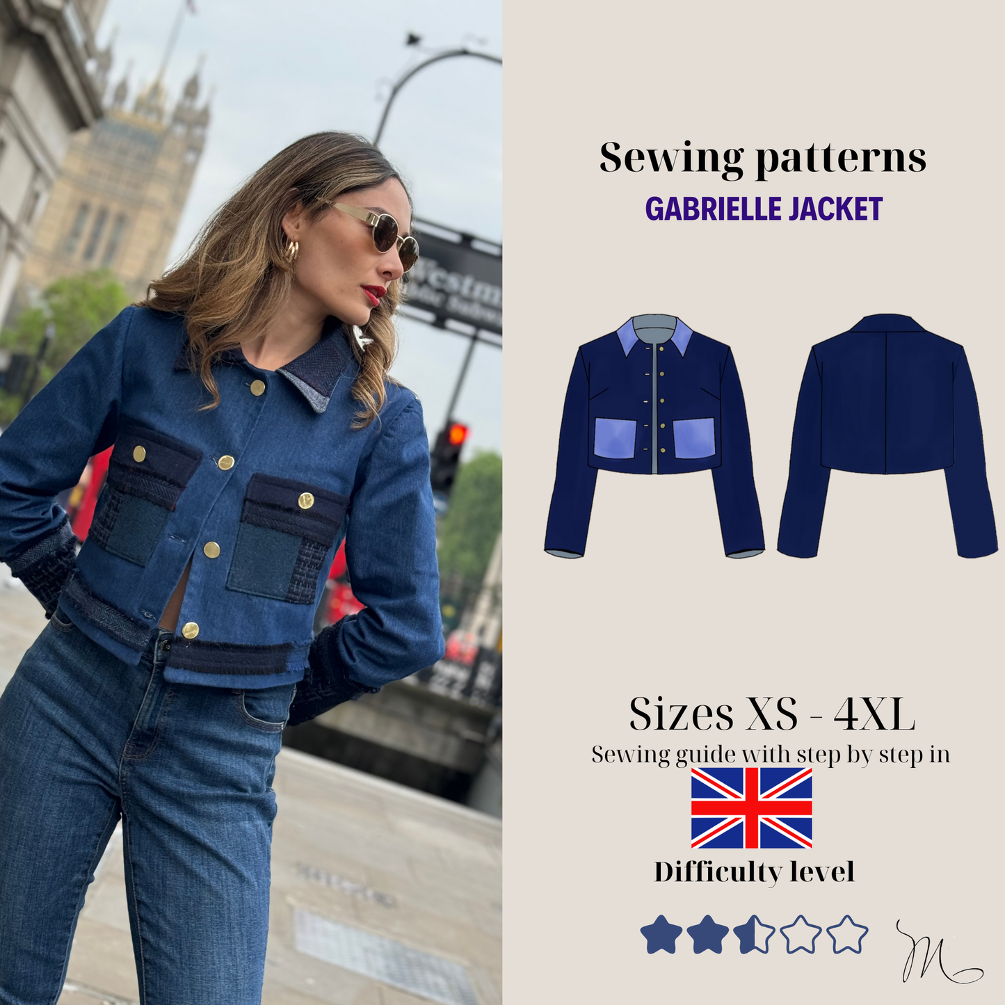 Gabrielle Jacket Pattern