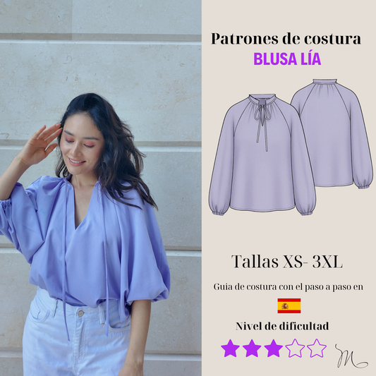 Patrón Blusa Lía