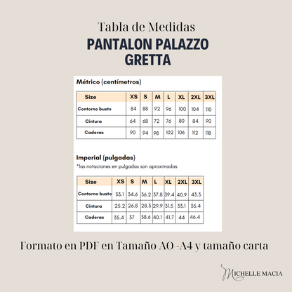 Patrón Palazzo Gretta