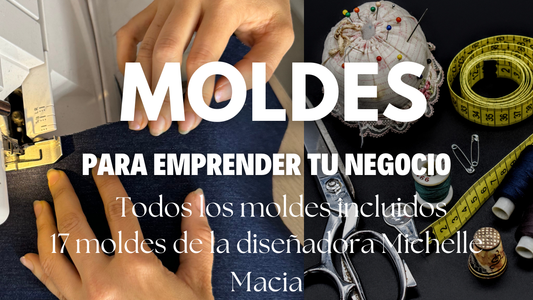 Combo emprendedor con todos los moldes y todas las tallas