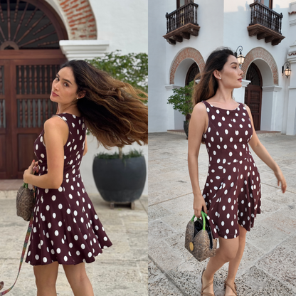Patrón vestido Godet Dana