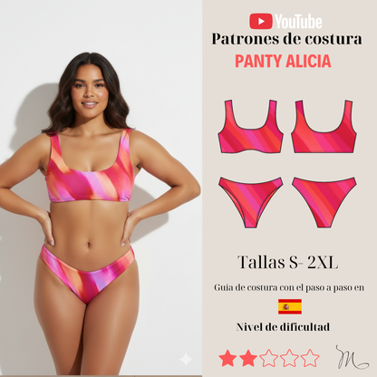 Combo Top Celia + Panty Alicia