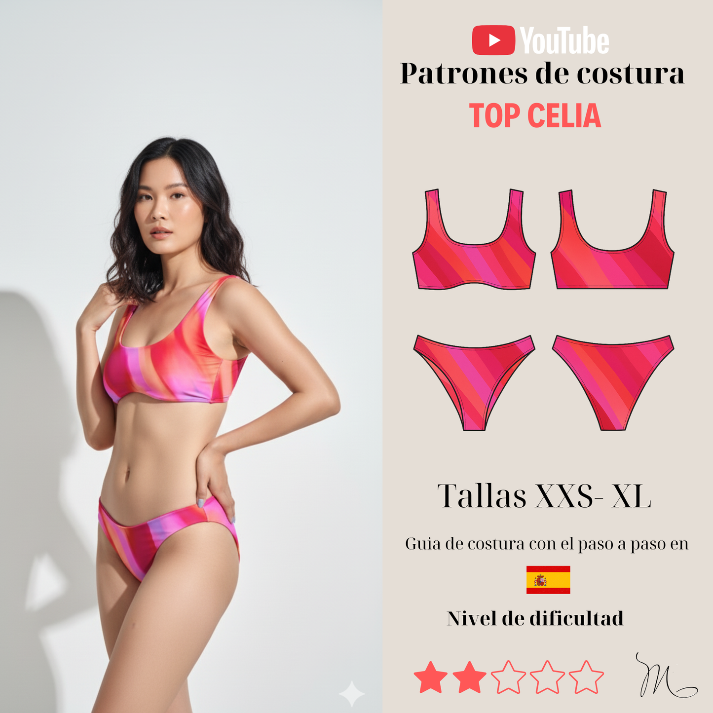 Combo Top Celia + Panty Alicia