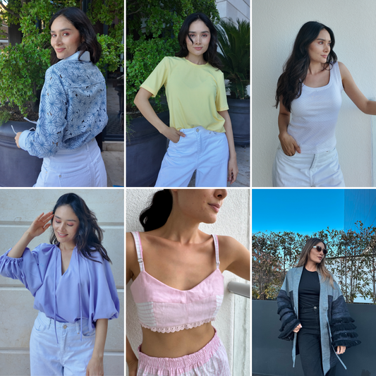 Pack creativo: Tops, Chaquetas y Kimono