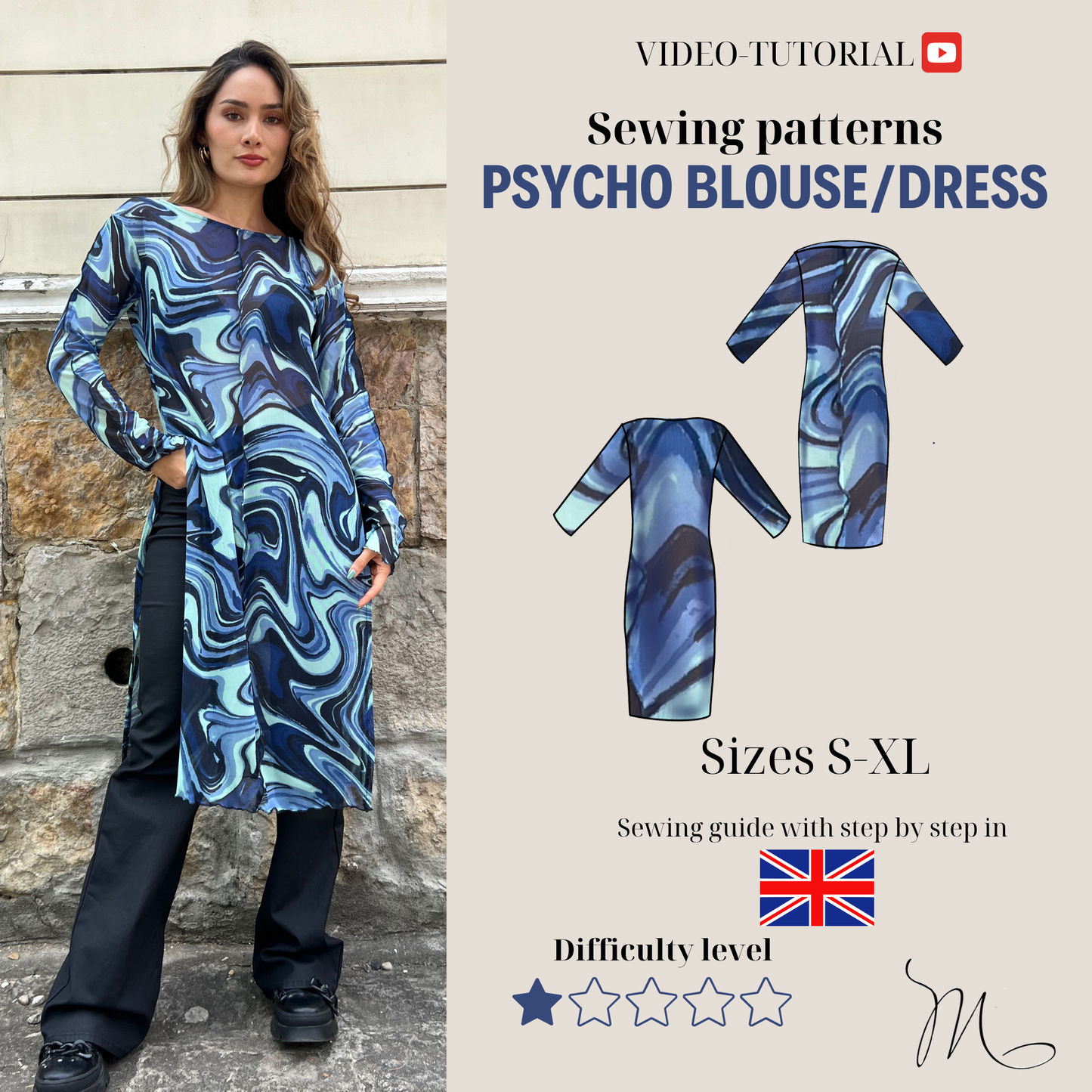 Psycho Dress Pattern